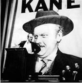 Welles as Citizen Kane